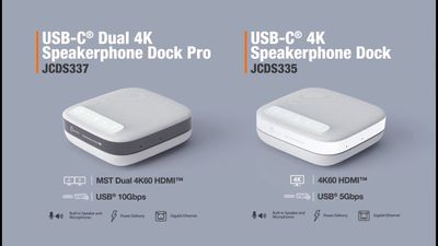 j5create - Estación de acoplamiento para altavoz USB-C 4K - Gris