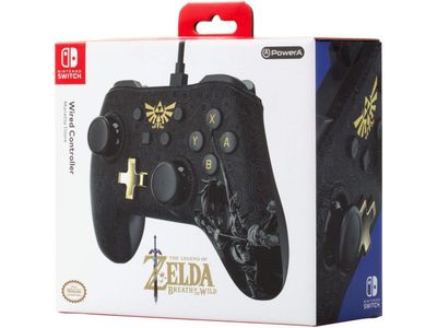 PowerA - Control con cable para Nintendo Switch - Zelda: Breath of the Wild