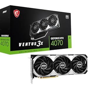 MSI NVIDIA GeForce RTX 4070 Ventus 3X 12G OC. - 12 Meses Garantia!