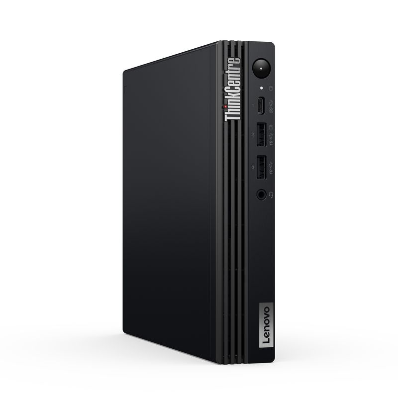 Lenovo ThinkCentre M70q Gen 5 - Mini Desktop, Intel Core i5-14400T, 4.5GHz, 8GB RAM, 512GB SSD, Black, Windows 11 Pro