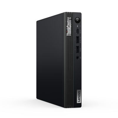 Lenovo ThinkCentre M70q Gen 5 - Mini Desktop, Intel Core i5-14400T, 4.5GHz, 8GB RAM, 512GB SSD, Black, Windows 11 Pro