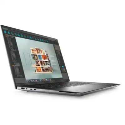Dell - Precision 5690 Pantalla FHD+  16" Memoria  32 GB, 512 GB SSD Core™ Ultra 7, 165 Hz, 1,4 GHz, Grafica NVIDIA RTX A1000 6GB - Windows 11Pro , Teclado Ingels - Titanio, Gris - 12 Meses Garantia!