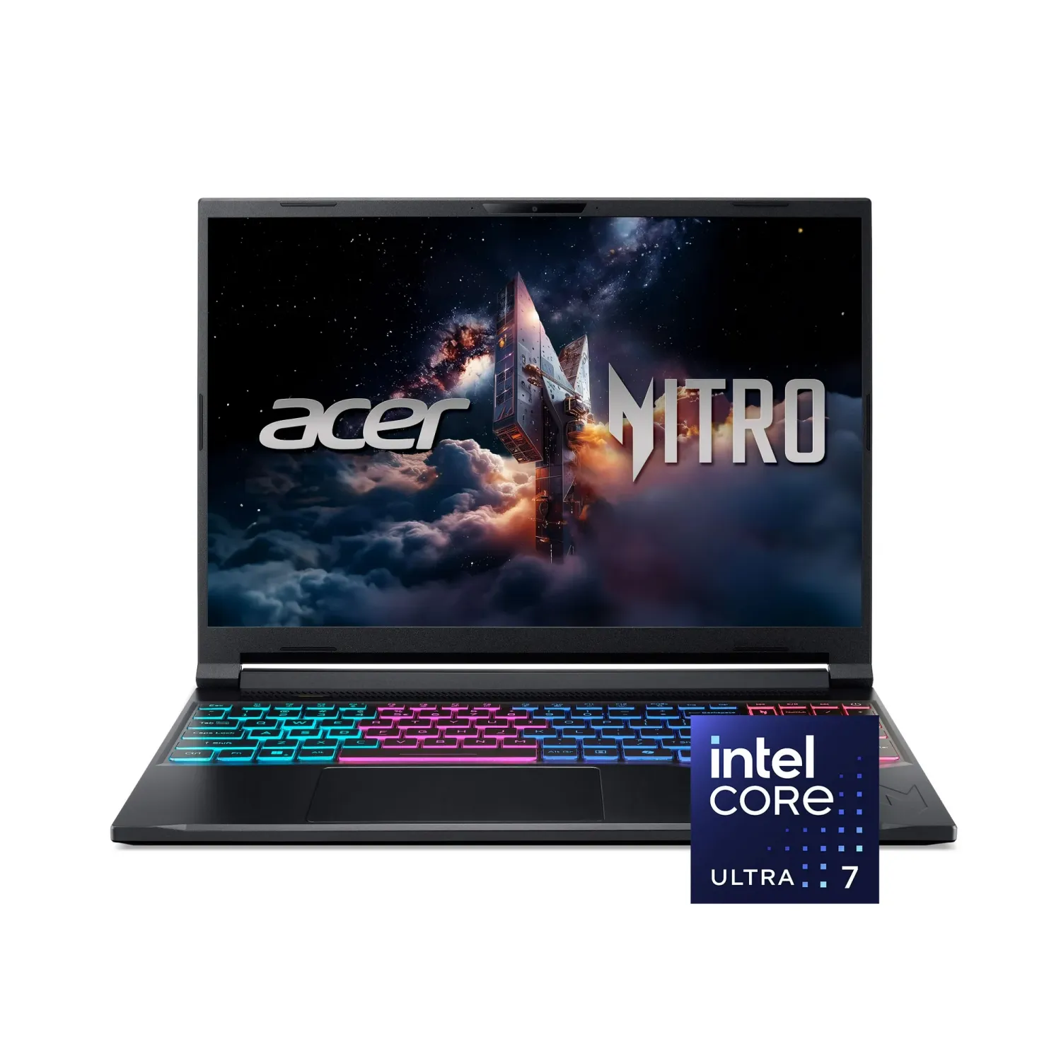 Laptop Gaming  Acer Nitro V 16S Pantalla 16" WUXGA IPS  180 Hz - Intel Core 7 240 Hz - NVIDIA GeForce RTX 5060 con 8 GB - 16 GB de RAM Exp 64GB  SSD PCIe Gen 4 de 1 TB - negro -12 Meses Garantia!