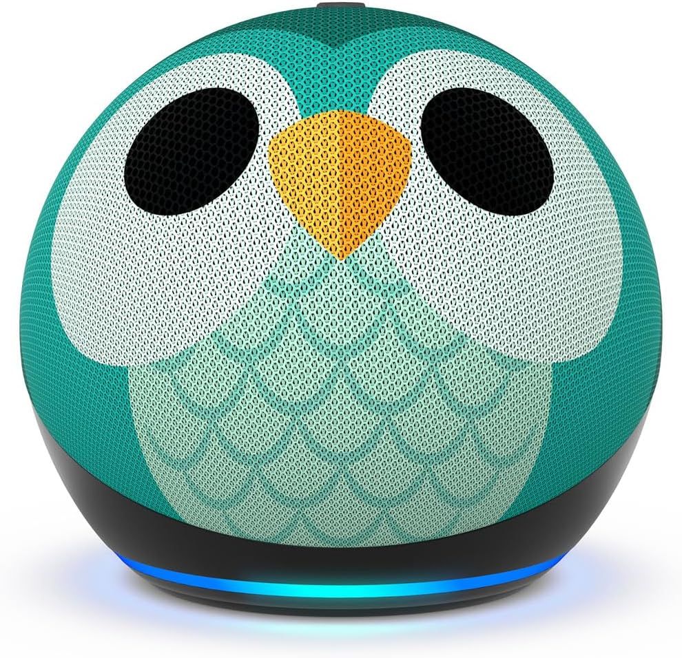 Amazon Echo Dot Kids (5.ª generación, versión 2022) Altavoz inteligente con Alexa - Búho