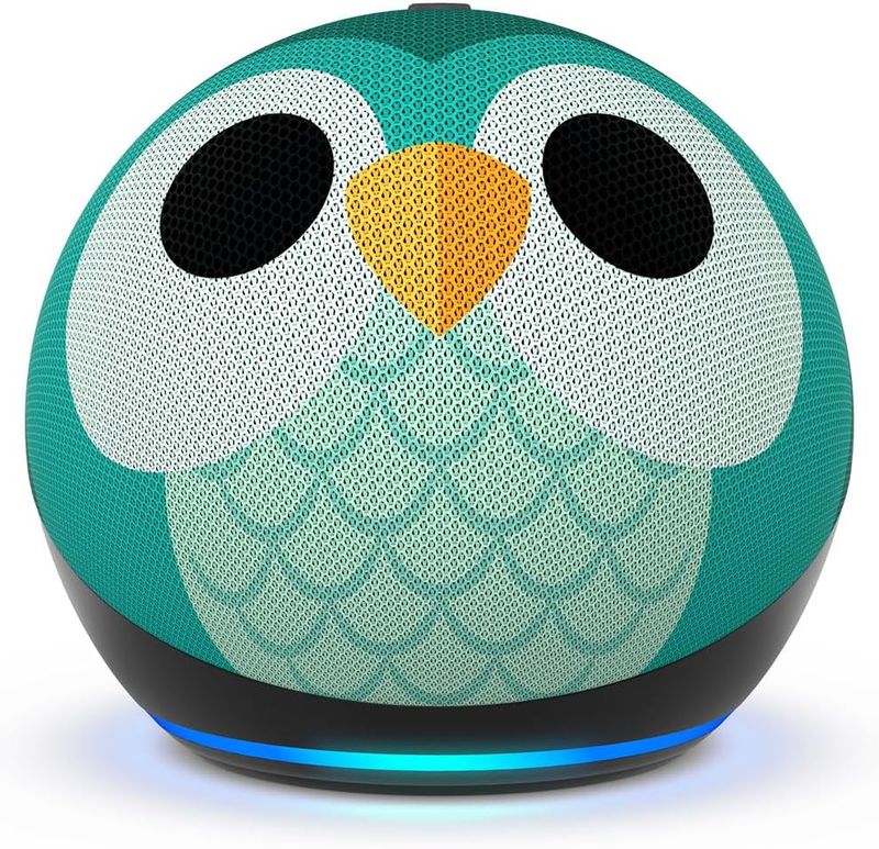 Amazon Echo Dot Kids (5.ª generación, versión 2022) Altavoz inteligente con Alexa - Búho