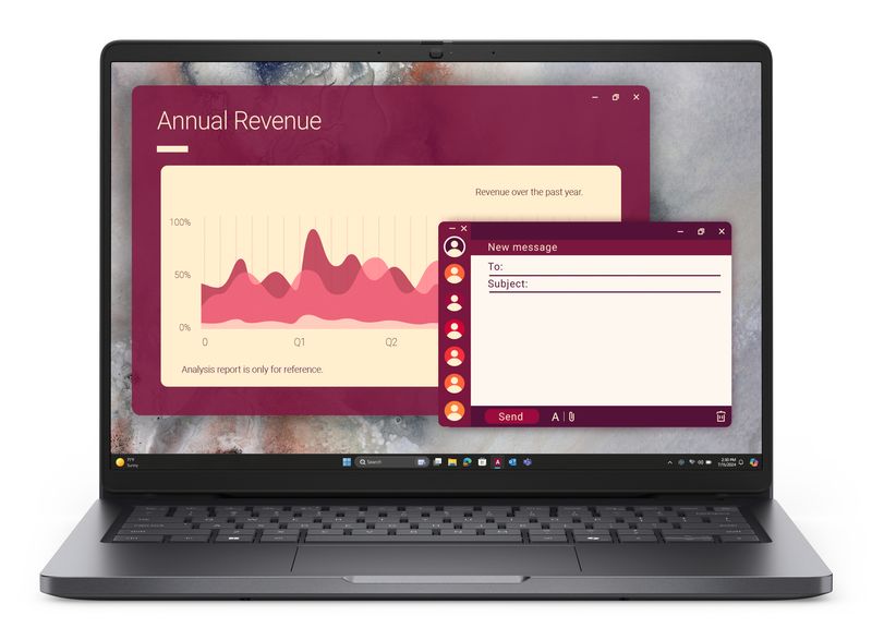 DELL PRO 14 PC14250 U5 225U 12C/14T 4.8GHZ 14" FHD+ 16 GB DDR5-SDRAM 512 GB SSD Wi-Fi 6E (802.11ax) WIN 11 PRO ESP NEGRO, GARANTIA 12 MESES