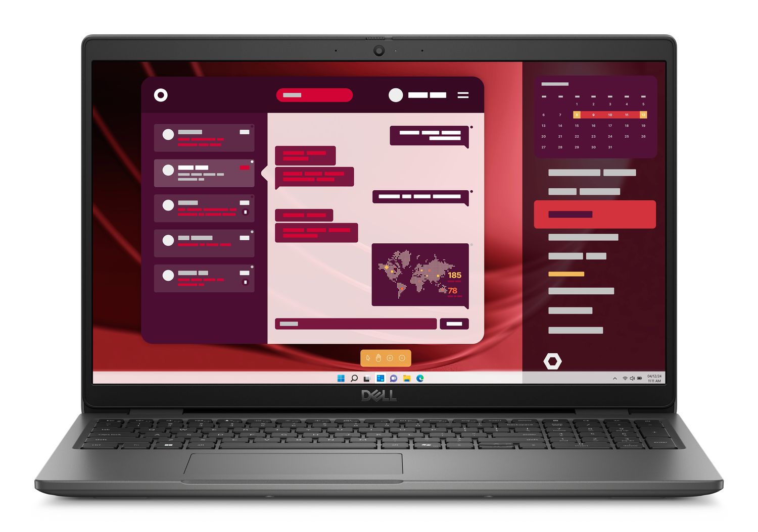 DELL LATITUDE 3450 - LAPTOP 14" U5 125U 4.3GHZ RAM 8GB DDR5 SSD 256GB. WIN 11 PRO. GARANTÍA 12 MESES!