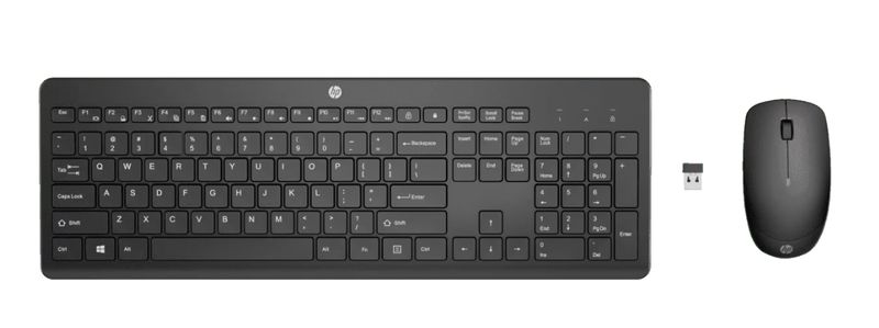 HP 235 - Combo Teclado y ratón inalámbricos - Negro