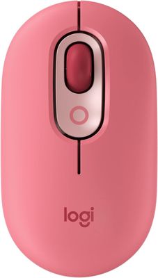 Logitech POP Silent Wireless Bluetooth Mouse (Heartbreaker Rose)