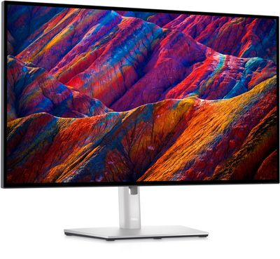 DELL UltraSharp Monitor 27 4K con concentrador USB-C - U2723QE, 68,6 cm (27"), 3840 x 2160 Pixeles, 4K Ultra HD, LCD, 8 ms, Plata