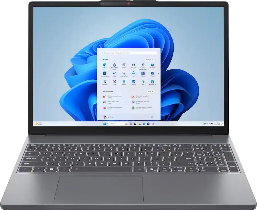 Lenovo - IdeaPad Slim 3 15.3" 2K Touchscreen Laptop - AMD Ryzen 7 170 2025 - 16GB Memory - 512GB SSD - Luna Grey - 12 meses de Garantía