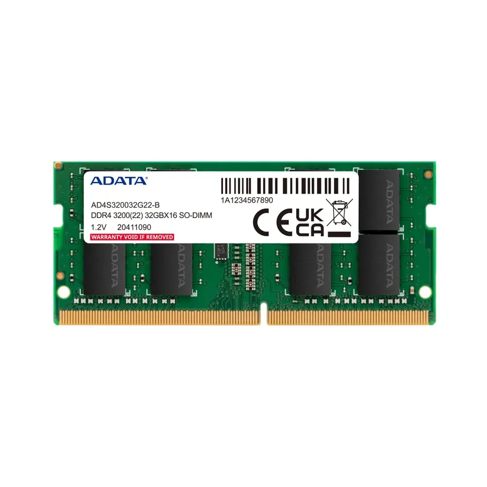 Memoria RAM Adata para portátil y AIO DDR4 32GB 3200 Mhz - 12 Meses Garantia!
