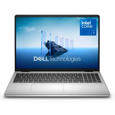Laptop Dell DC16251 Pantalla FHD+ 16" procesador Intel Core 7-150U, 16 GB de RAM, SSD de 1 TB, Aluminio  Case - Grafico integrado - Windows 11 Profesional - Teclado ingles - 12 Meses Garantia!
