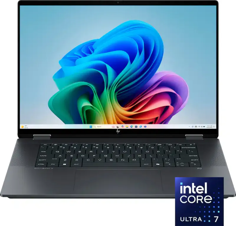 HP OmniBook X Flip 2 en 1 - PC Copilot+ - Laptop pantalla Táctil 2 16" - Intel Core Ultra 7 de 256 V y 24 bits - 16 GB de memoria - SSD de 1 TB - Color gris eclipse - 12 Meses Garantias!