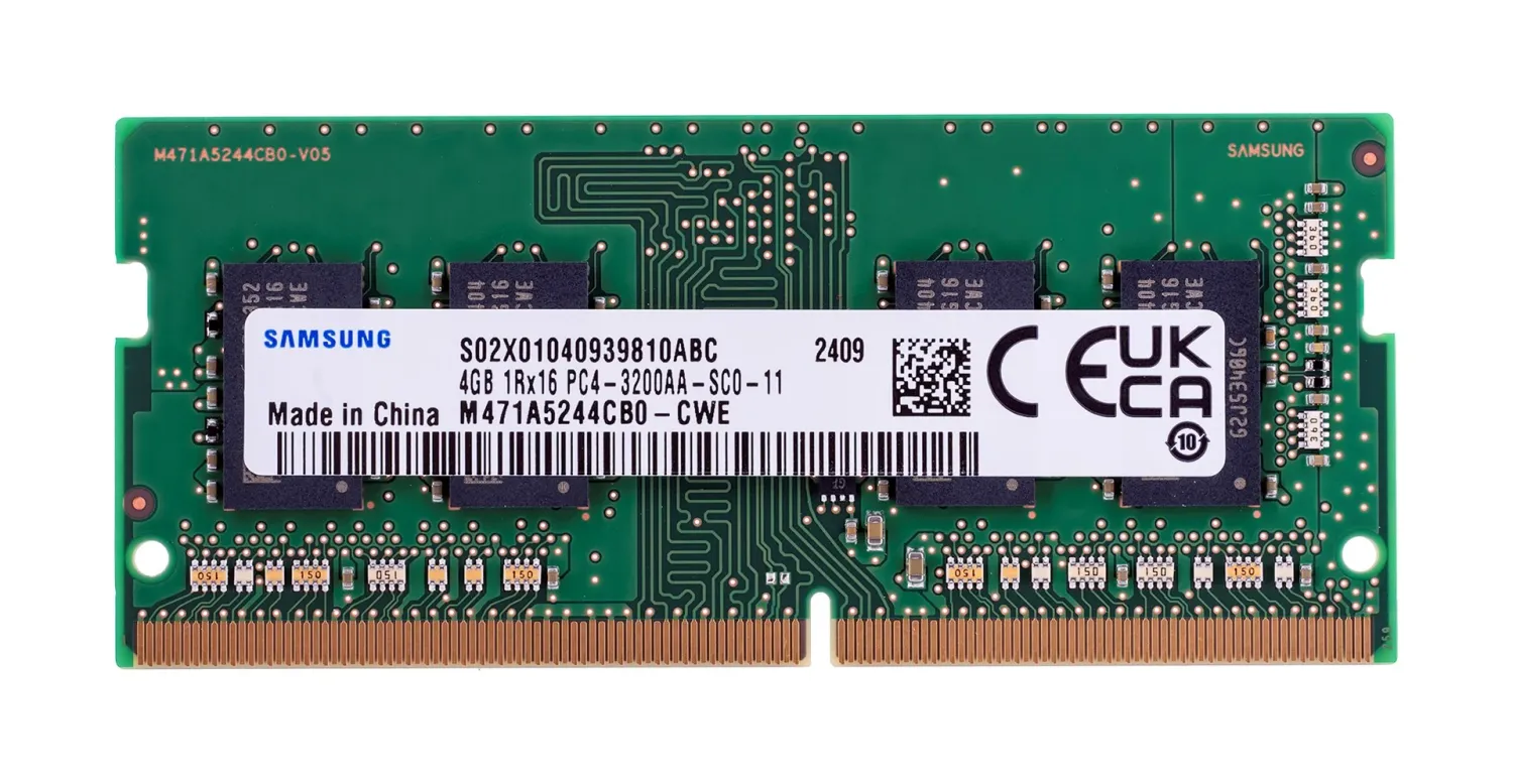 SAMSUNG 4GB DDR4 - 3200 SODIMM