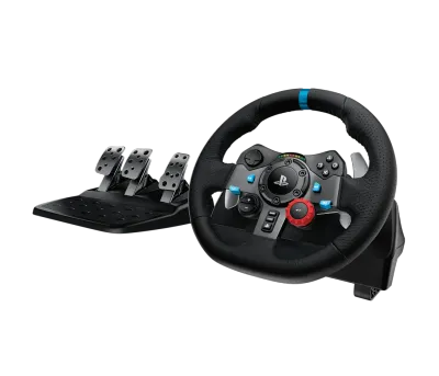 Logitech G29 Driving Force Kit Combo de Volante, Pedales y Palanca de Cambio para juegos de carreras compatible con PS5 / PS4 / PC