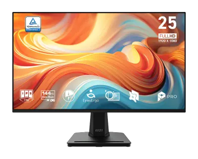 Monitor MSI Pro MP251 E14L 24.5" Full HD LED 144Hz / 1Ms - Negro