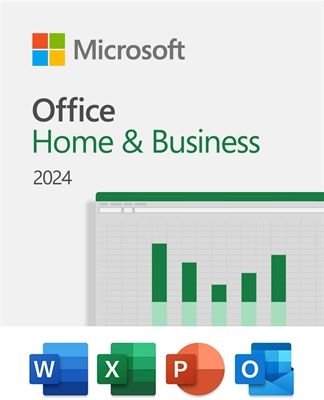 Programa Microsoft Office Hogar y Empresa 2024 Digital - Incluye Word, Excel, PowerPoint, Outlook, licencia para 1 PC