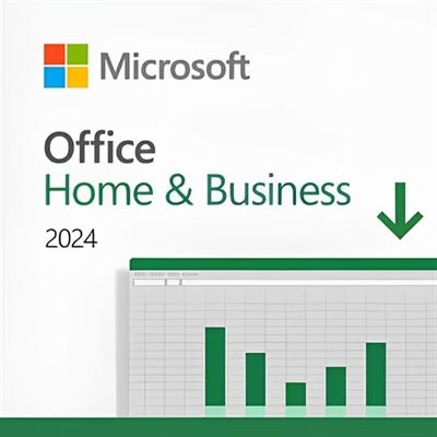 Programa Microsoft Office Hogar y Empresa 2024 Digital - Incluye Word, Excel, PowerPoint, Outlook, licencia para 1 PC