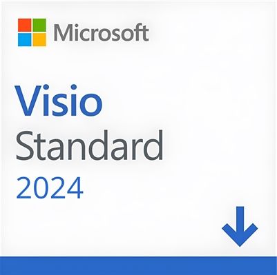 Microsoft Visio Standard 2024 - Descarga Digital/ESD, 1 Usuario, 1 Dispositivo, Compra Única, Windows 11
