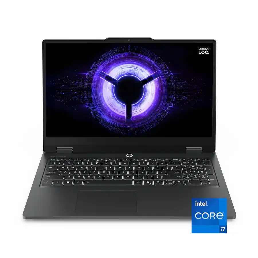 Lenovo - Portátil gaming LOQ de 15,6" 2K - Core i7 13650HX (2023) - Memoria de 16 GB - NVIDIA GeForce RTX 5060  8GB - Almacenamiento de 512 GB - Negro Eclipse. 12 Meses Garantia!