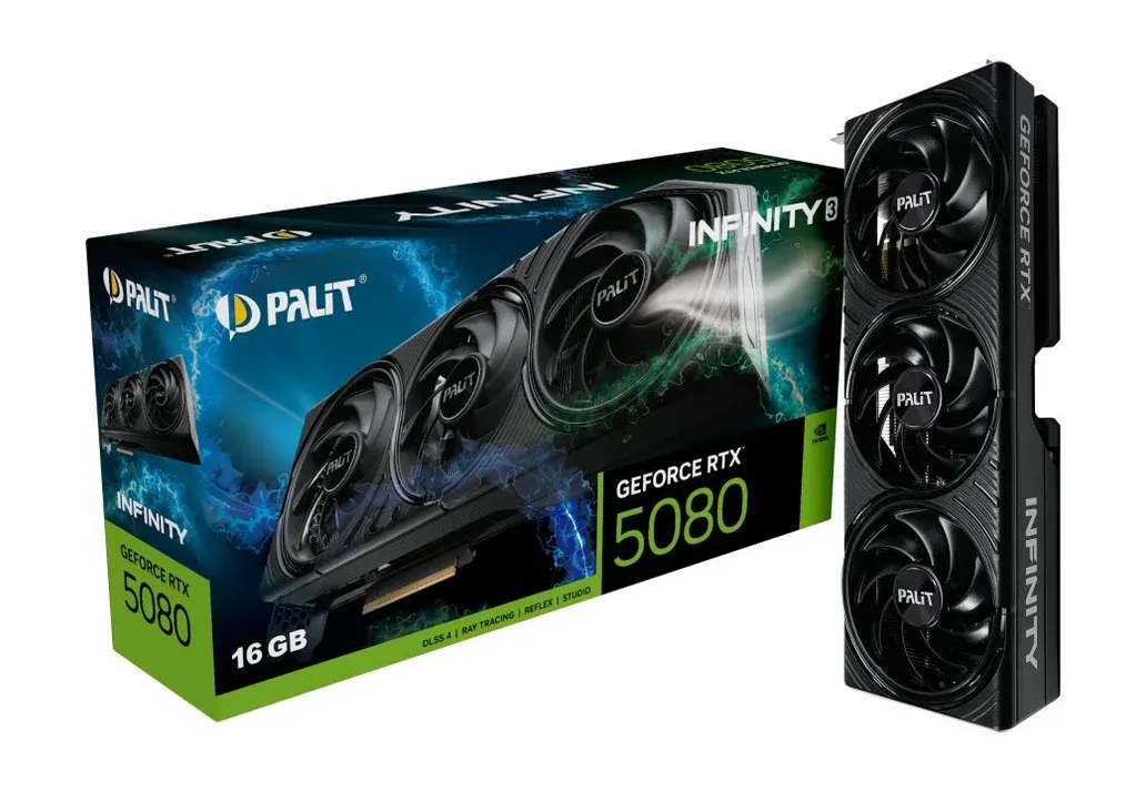 Tarjeta Grafica Palit Rtx5080 Infinity 3 16gb Gddr7  -  12 MESES GARANTIA!