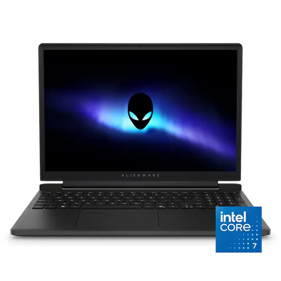 Alienware - Laptop Gaming Pantalla  15,3" 2K - Intel Core 7 Series 2 240H 2026 - Memoria de 16 GB Exp 64GB  - NVIDIA GeForce RTX 4050 de 6 GB - Almacenamiento de 512 GB - Negro - 12 Meses Garantia!