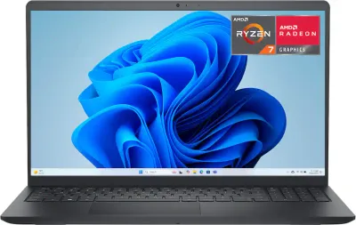 Dell - Laptop Pantalla  15,6" Táctil 2K - AMD Ryzen 7 serie 7000-7730U  - 16 GB de memoria - 512 GB de almacenamiento - Negro carbón Windows 11 Home - 12 Meses Garantias!