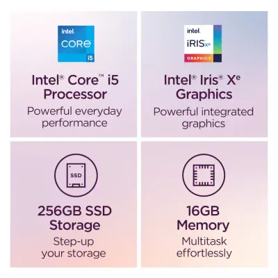 Lenovo - Portátil IdeaPad Slim 3i Pantalla  15,6" Full HD - Intel Core i5-1335U (2023) - 16 GB de memoria - 256 GB de almacenamiento - windows 11 Home - Gris ártico.     12 Meses Garantia!