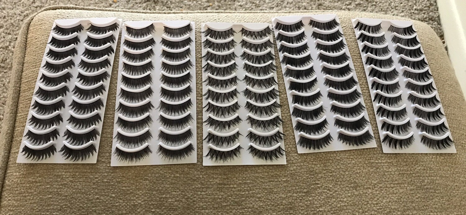 50 Pair Mink Lashes