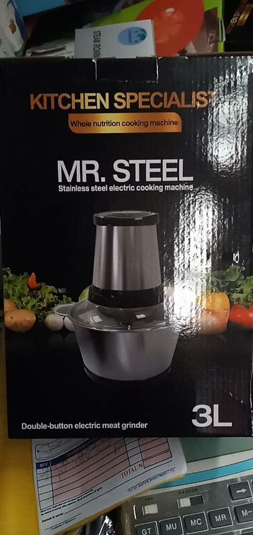 2ltr Mr Steel Food Processor