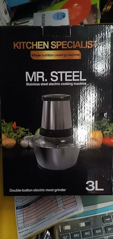 2ltr Mr Steel Food Processor