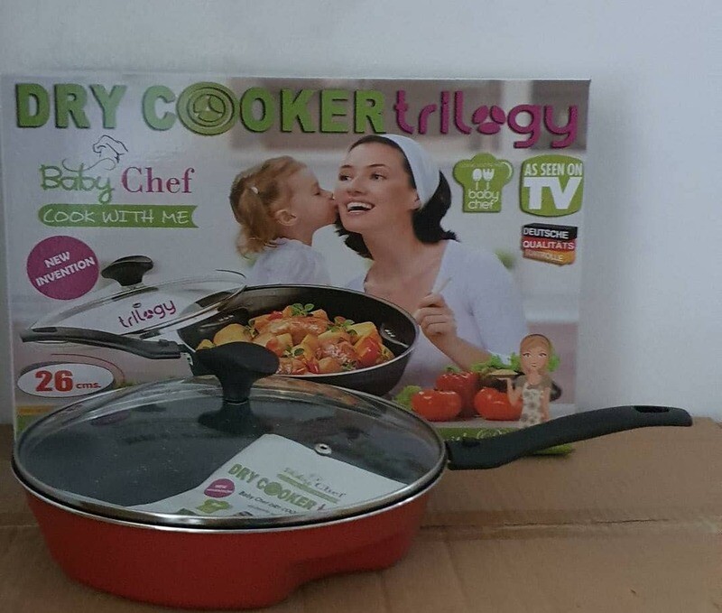 Dry Trilogy Cooker / Air Fry Pan