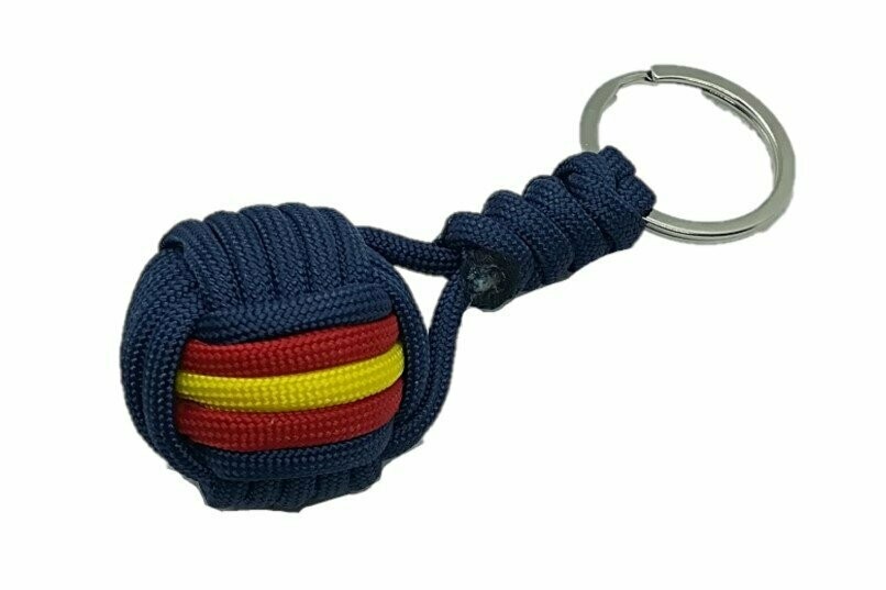 LLAVERO BOLA AZUL MARINO