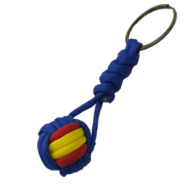 LLAVERO BOLA AZUL