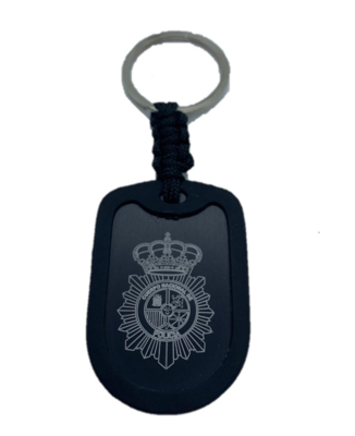 LLAVERO ALUMINIO POLICIA NACIONAL