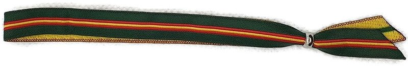 ​CINTA PULSERA BORDADA​  VERDE BOTELLA