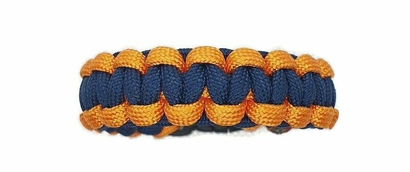COBRA AZUL Y NARANJA.