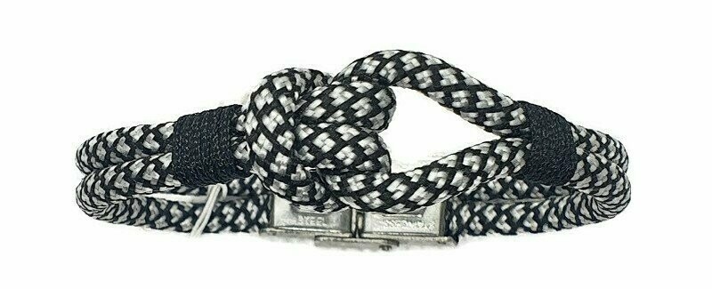 NAUTICA PARACORD BLANCO Y NEGRO SERPIENTE.