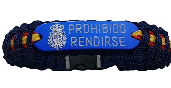 CNP PROHIBIDO RENDIRSE AZUL