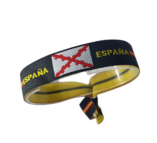 CINTA BORDADA CRUZ DE BORGOÑA