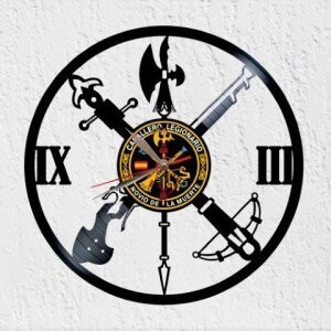 RELOJ DE VINILO ESCUDO LEGION