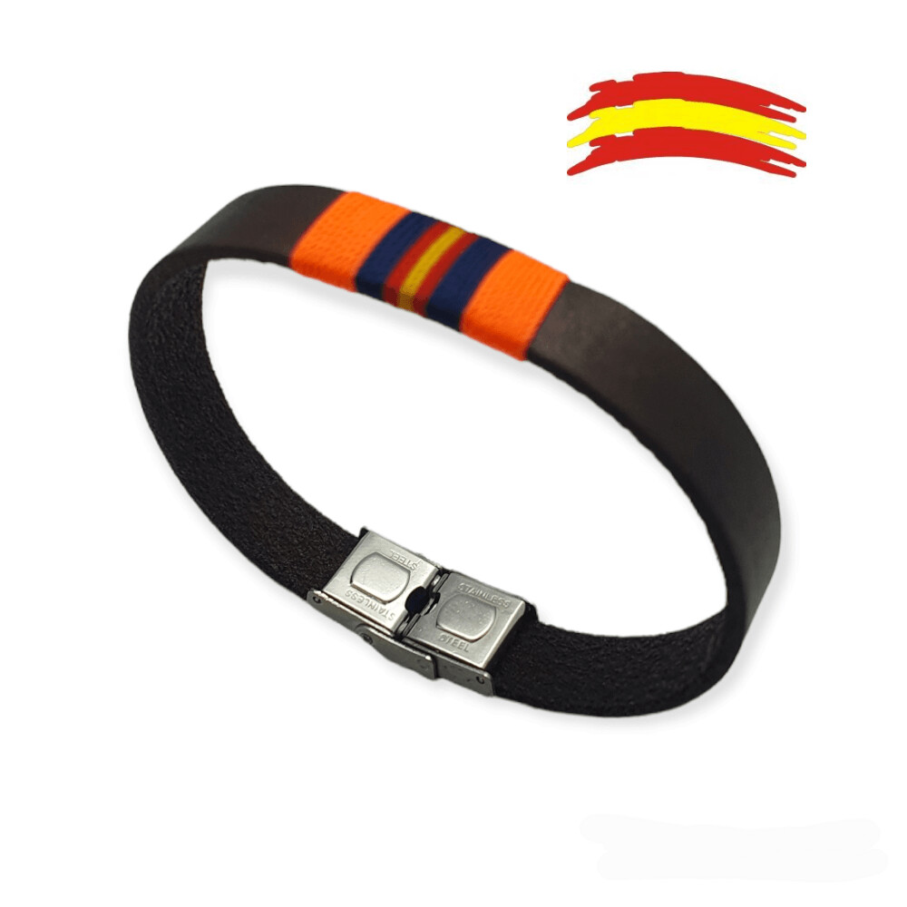 PIEL BANDERA NARANJA TRENZADO