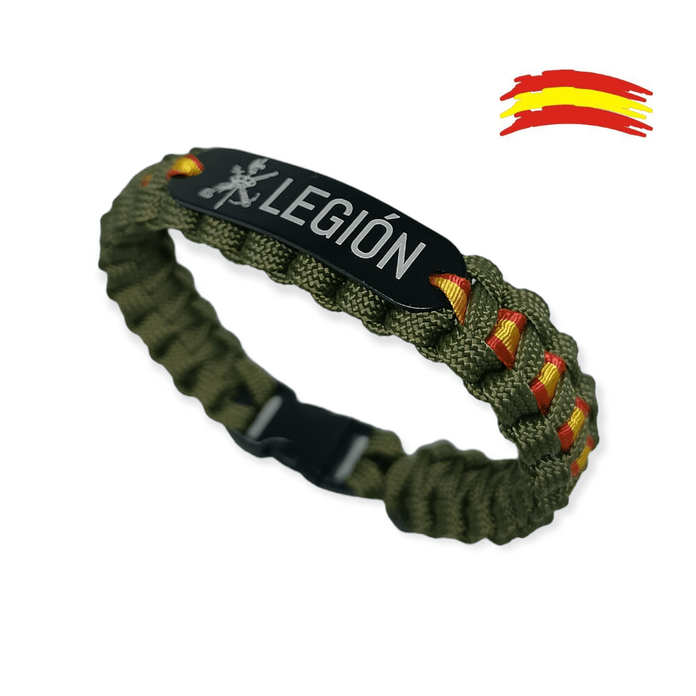 LEGION VERDE CHAPA NEGRA