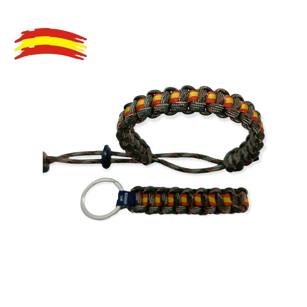 MIMETIZADO BOSCOSO PULSERA AJUSTABLE Y LLAVERO