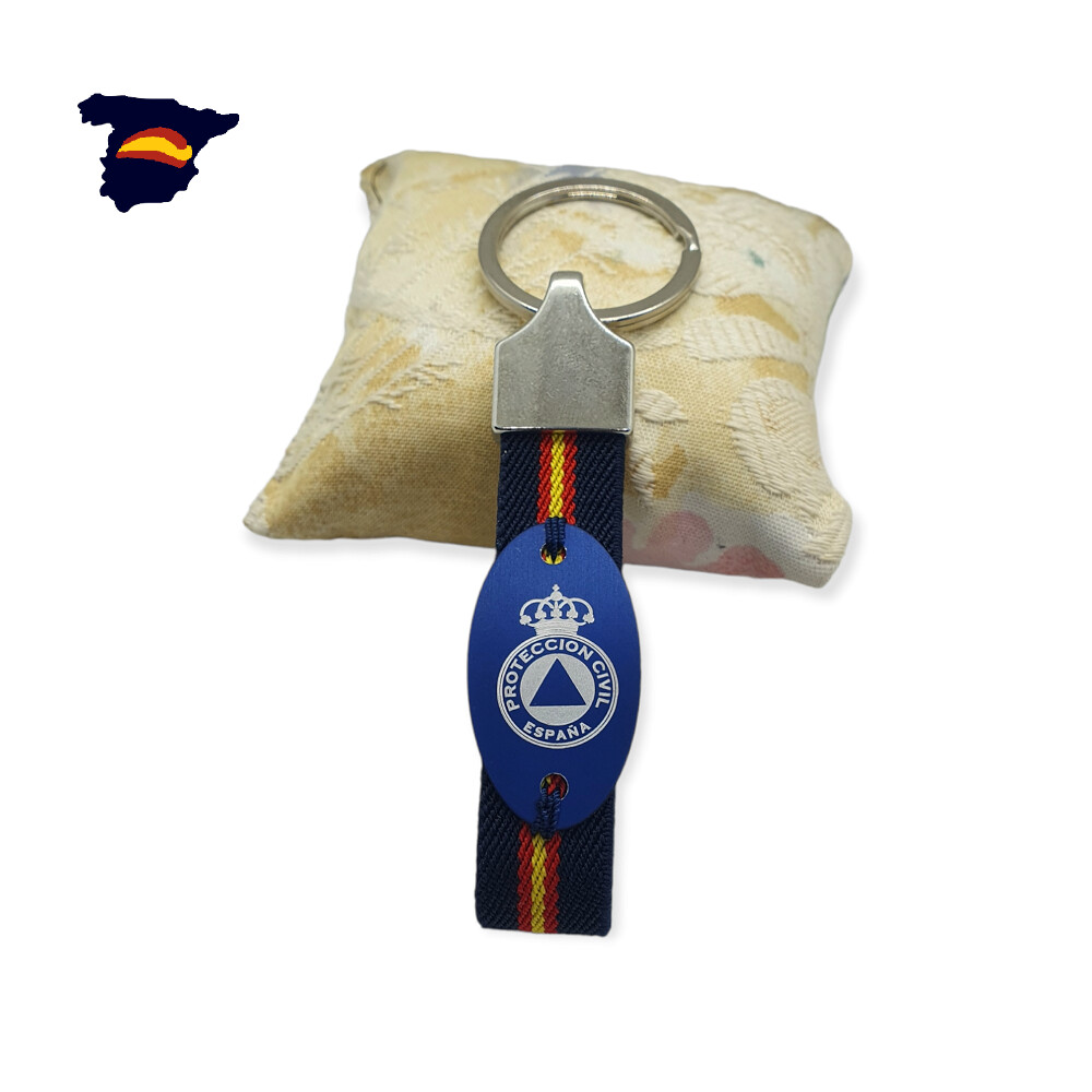LLAVERO ELASTICO PROTECCION CIVIL