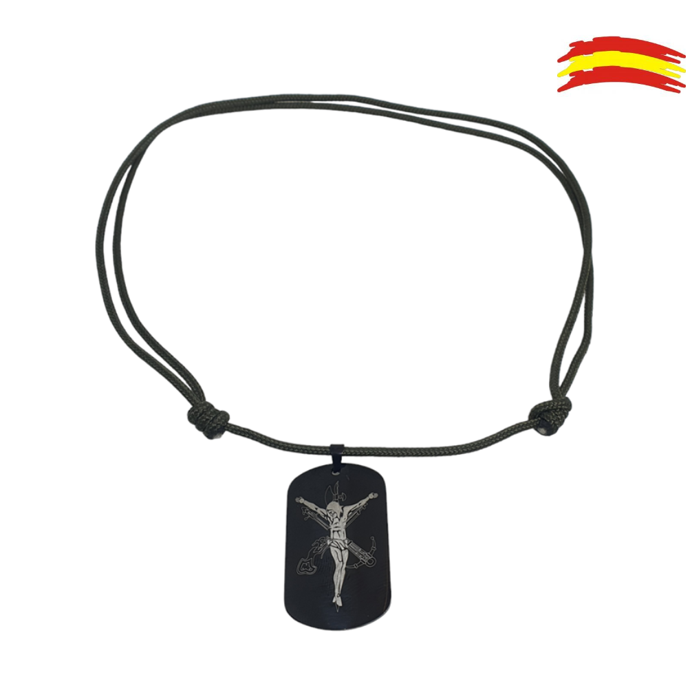 COLLAR CRISTO DE LA LEGION NEGRO
