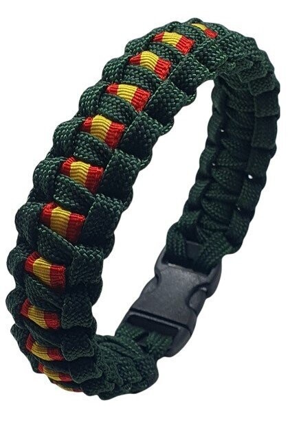 PULSERA FINA VERDE BANDERA