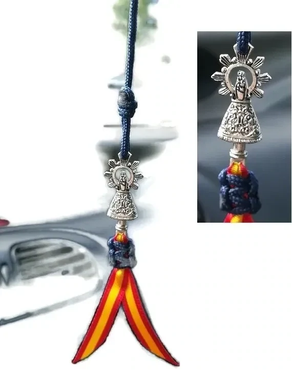 COLGANTE RETROVISOR VIRGEN DEL PILAR
