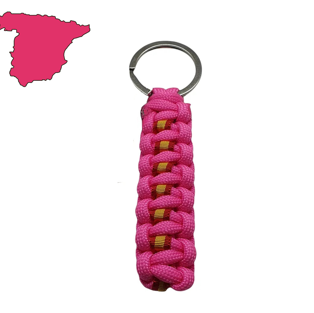 LLAVERO PLANO  ROSA